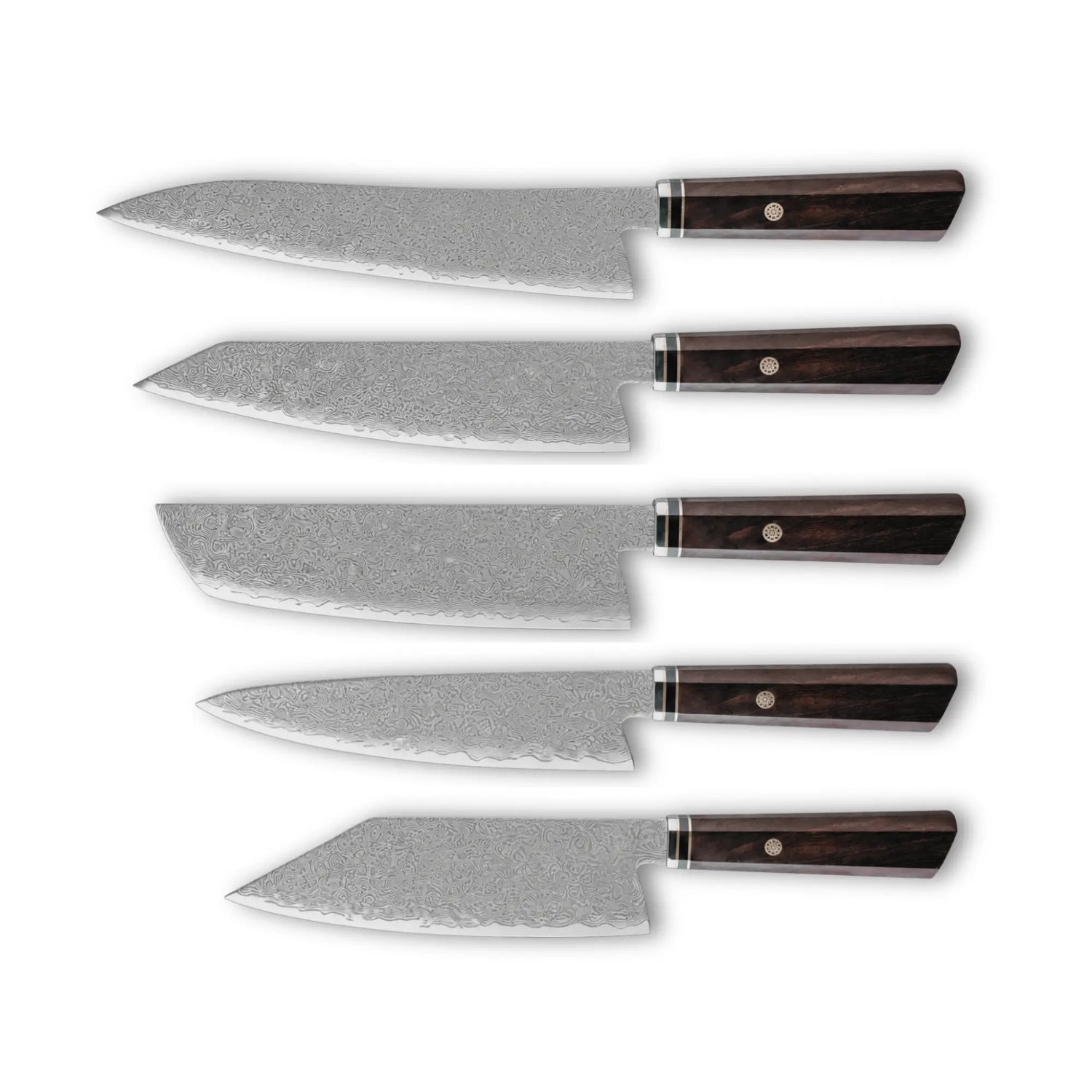 5er Set japanischer Messer – Hagane Kollektion