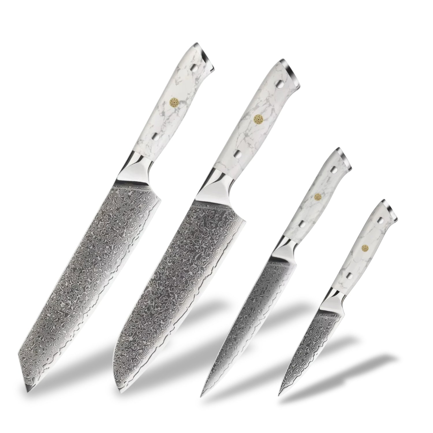 Set de 4 couteaux japonais - Collection Asahi