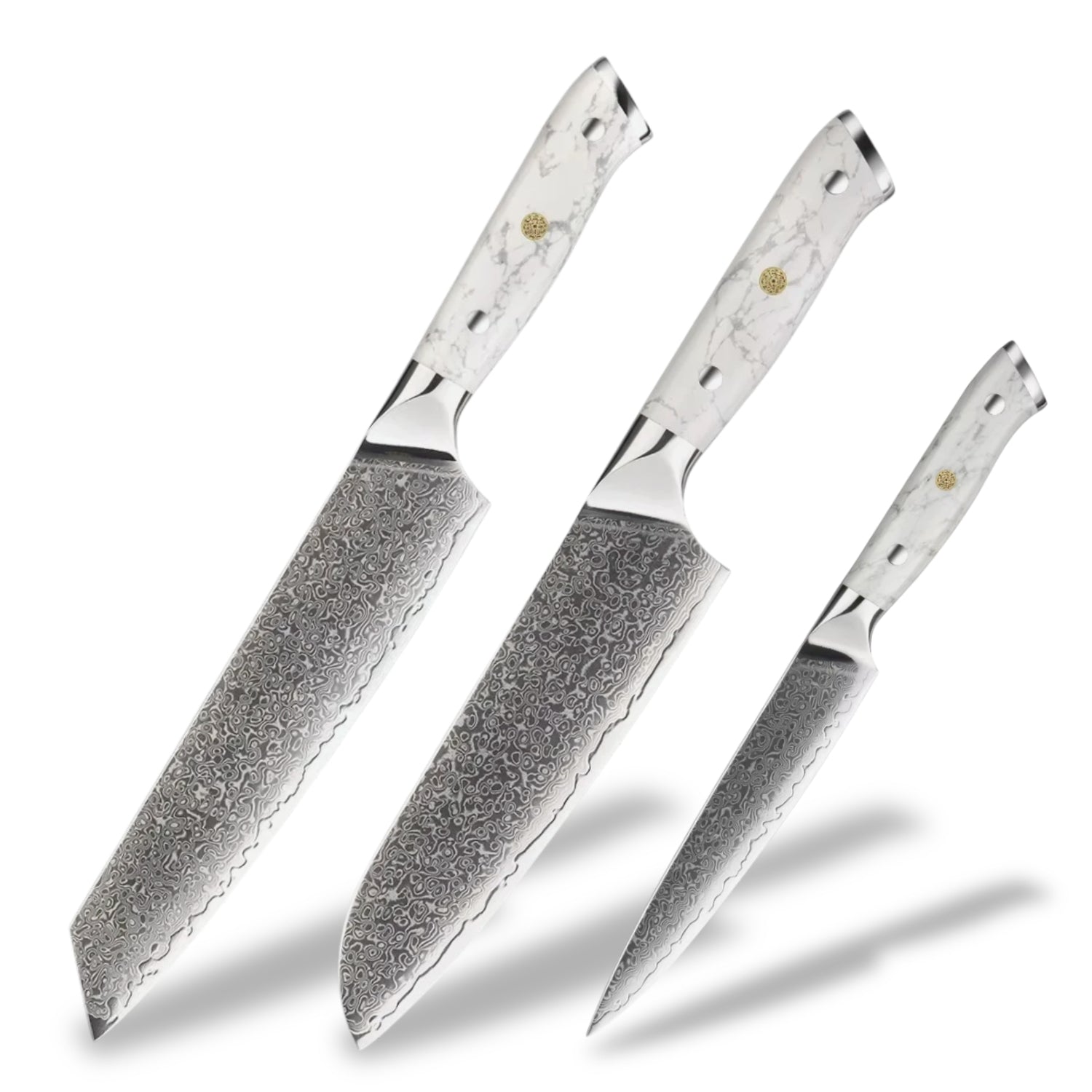 Set de 3 couteaux japonais - Collection Asahi