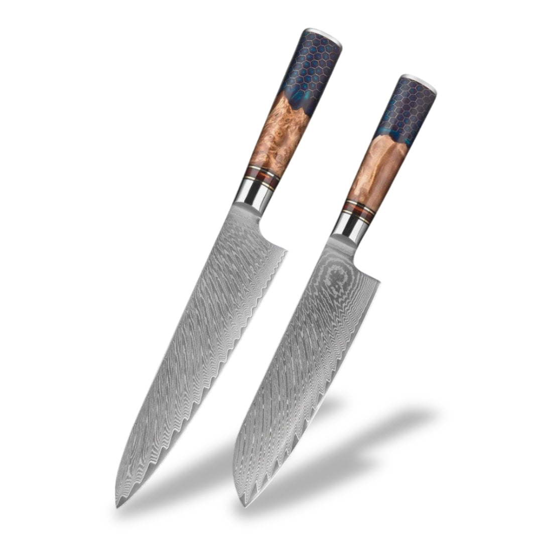 Set de 2 couteaux japonais - Collection Hachinosu