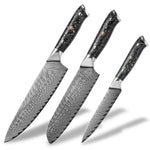 Set de 3 couteaux japonais - Collection Masahiro Shenkuro Knives