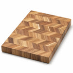 Tabla de cortar grande de madera de acacia 46x33 cm