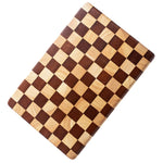 Grande planche en bois Damier 41x28cm Shenkuro