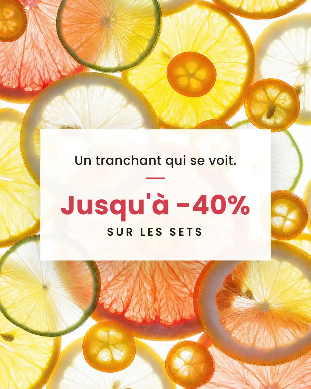 Un tranchant qui se voit. Jusqu'à -40% sur les sets Shenkuro