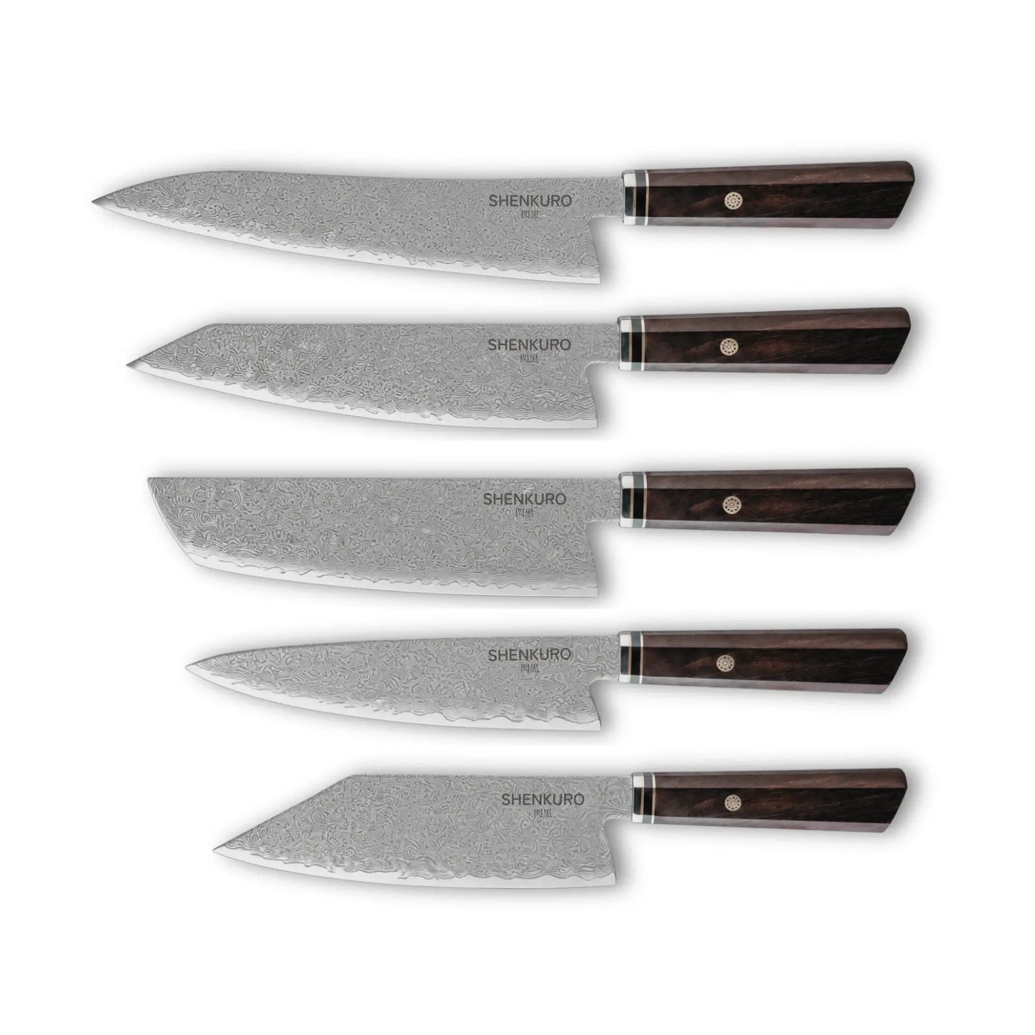 5-Piece Japanese Knife Set - Hagane Collection