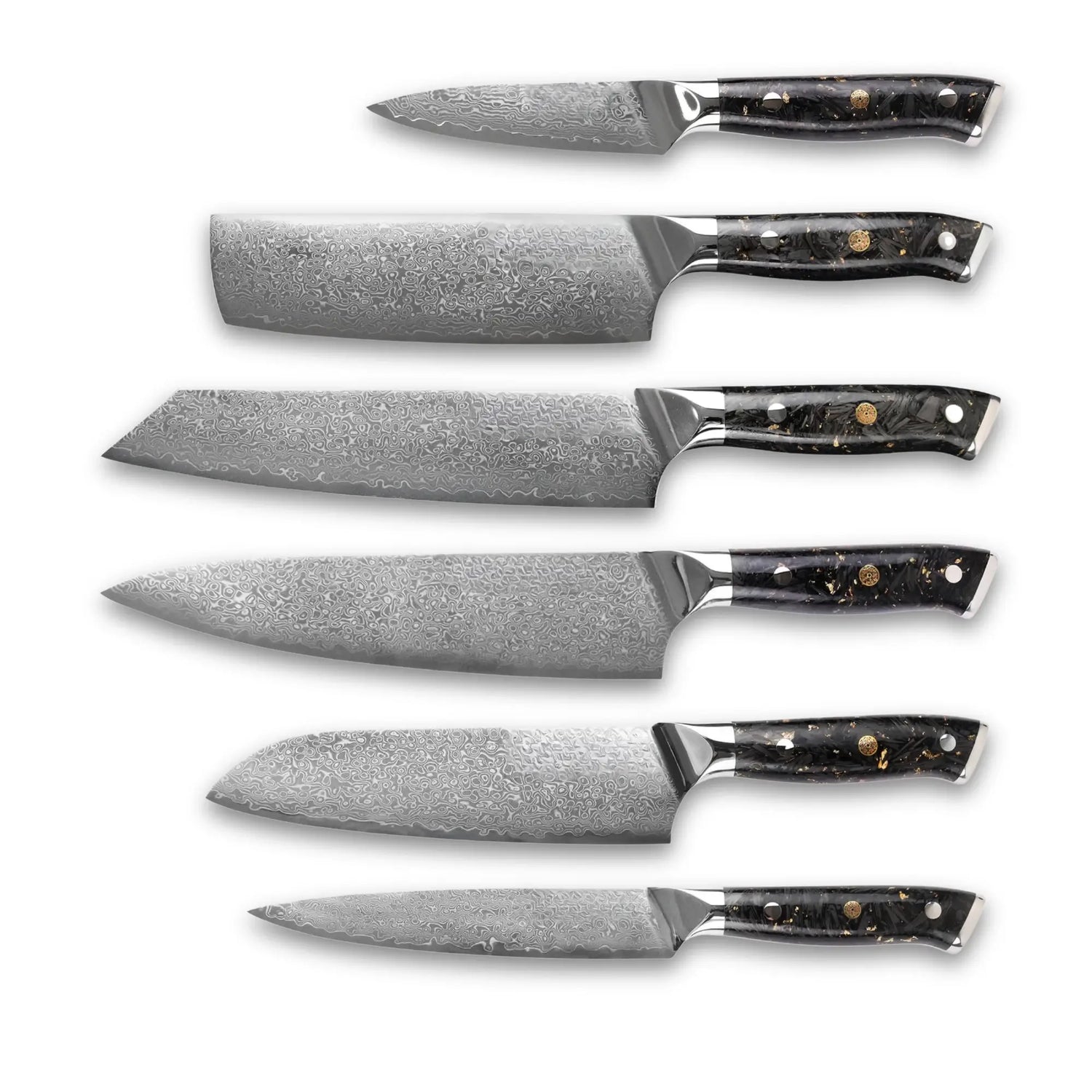 5er Set japanischer Messer – Masahiro Kollektion