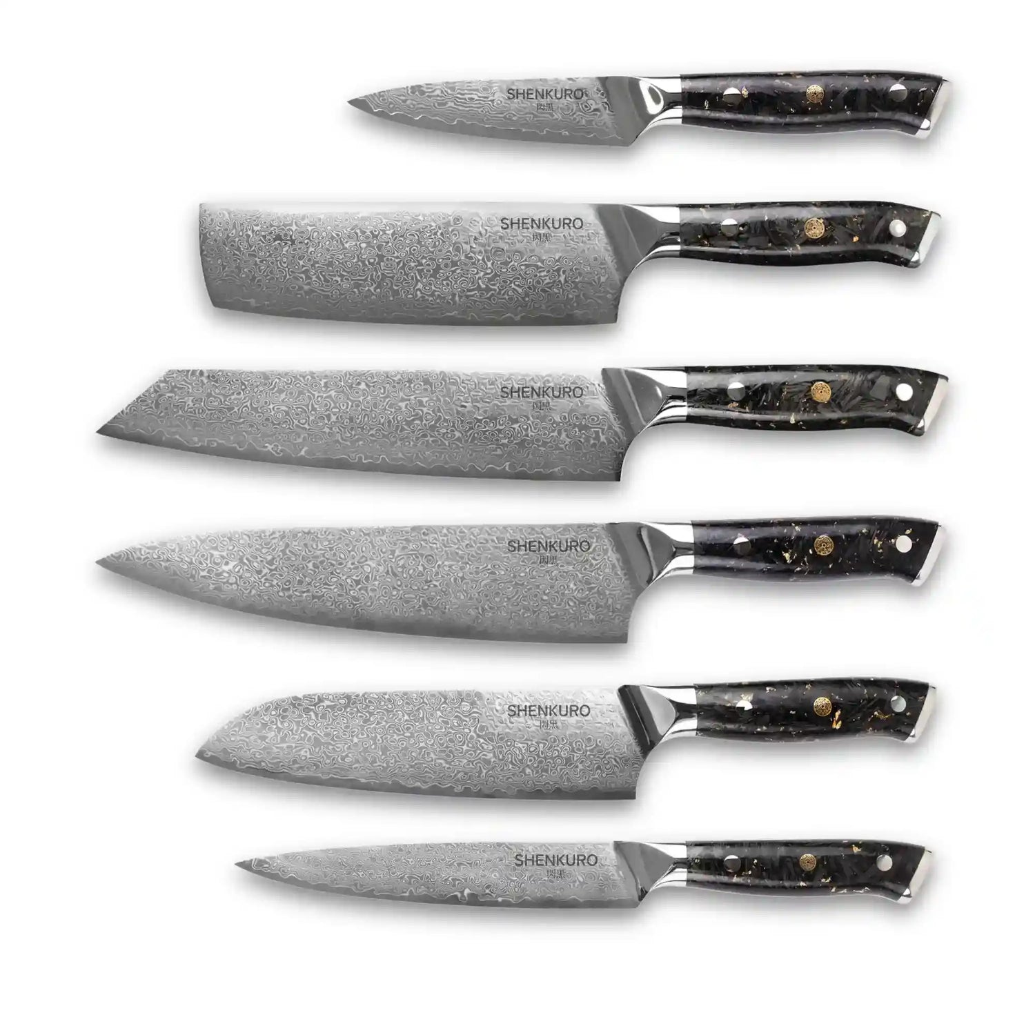 6-Piece Japanese Knife Set - Masahiro Collection
